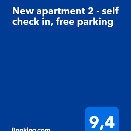 New 2 - Self Check In, Free Parking דירה ברטיסלאבה